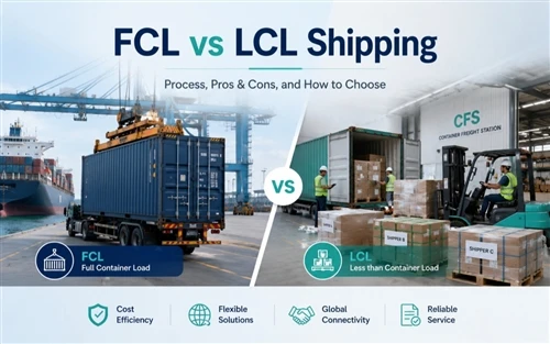 FCL vs LCL Shipping: Process, Pros & Cons, and How to Choose