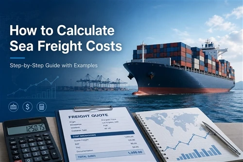 How to Calculate Sea Freight Costs: Step-by-Step Guide with Examples (2026)
