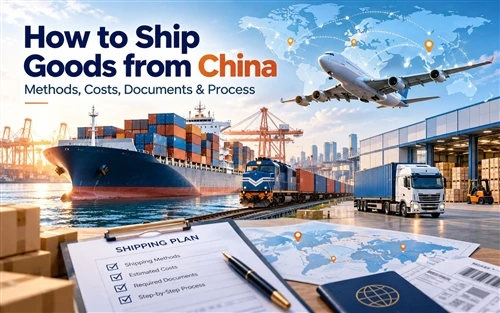How to Ship Goods from China: Methods, Costs, Documents & Process