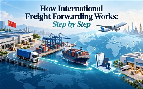 How International Freight Forwarding Works: Step-by-Step Guide