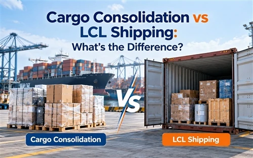 Cargo Consolidation vs LCL Shipping: What’s the Difference?