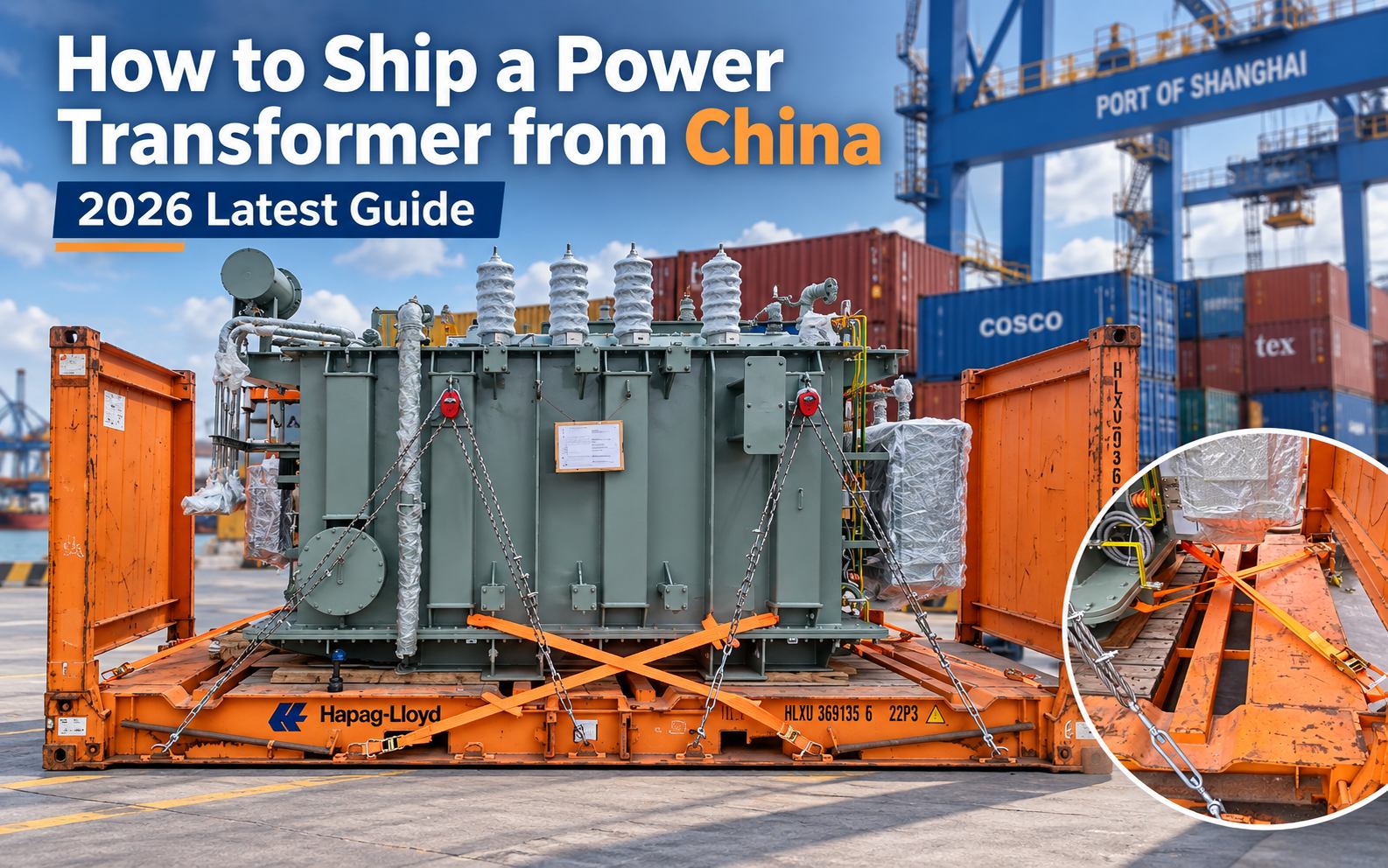 How to Ship a Power Transformer from China: 2026 Latest Guide How to Ship a Power Transformer from China: 2026 Latest Guide