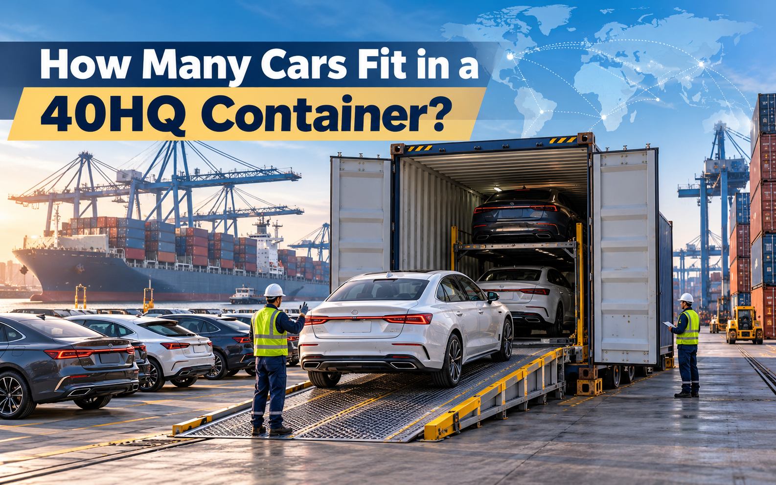 How Many Cars Fit in a 40HQ Container? How Many Cars Fit in a 40HQ Container?
