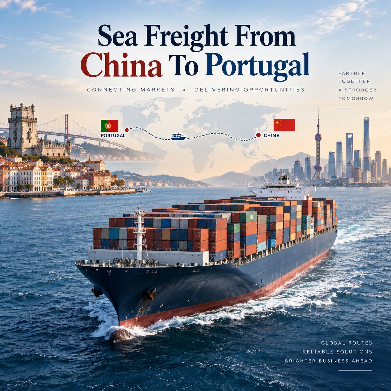 Sea Freight From China To Portugal Sea Freight From China To Portugal