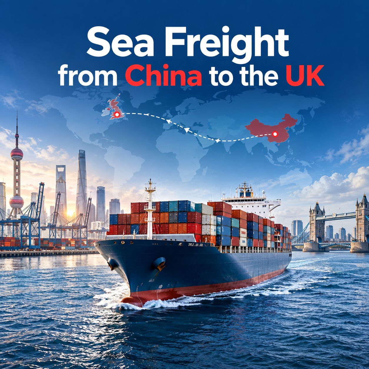 Sea Freight from China To Uk Sea Freight from China To Uk