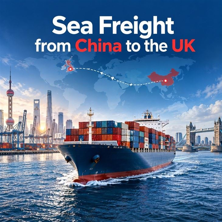 Sea Freight from China To Uk