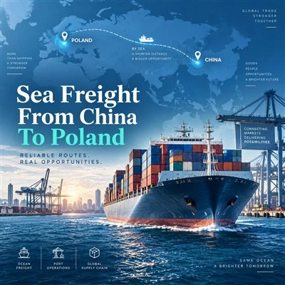 Sea Freight From China To Poland